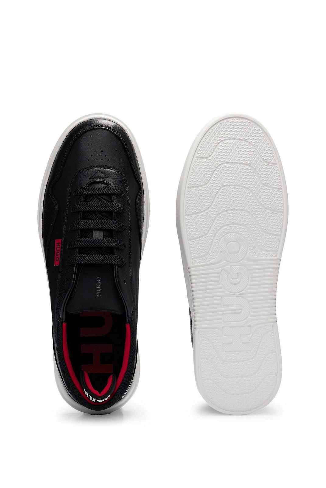 Кросівки HUGO Blake Tenn Шкіряні на шнурівці з кольоровими деталями, фото №4