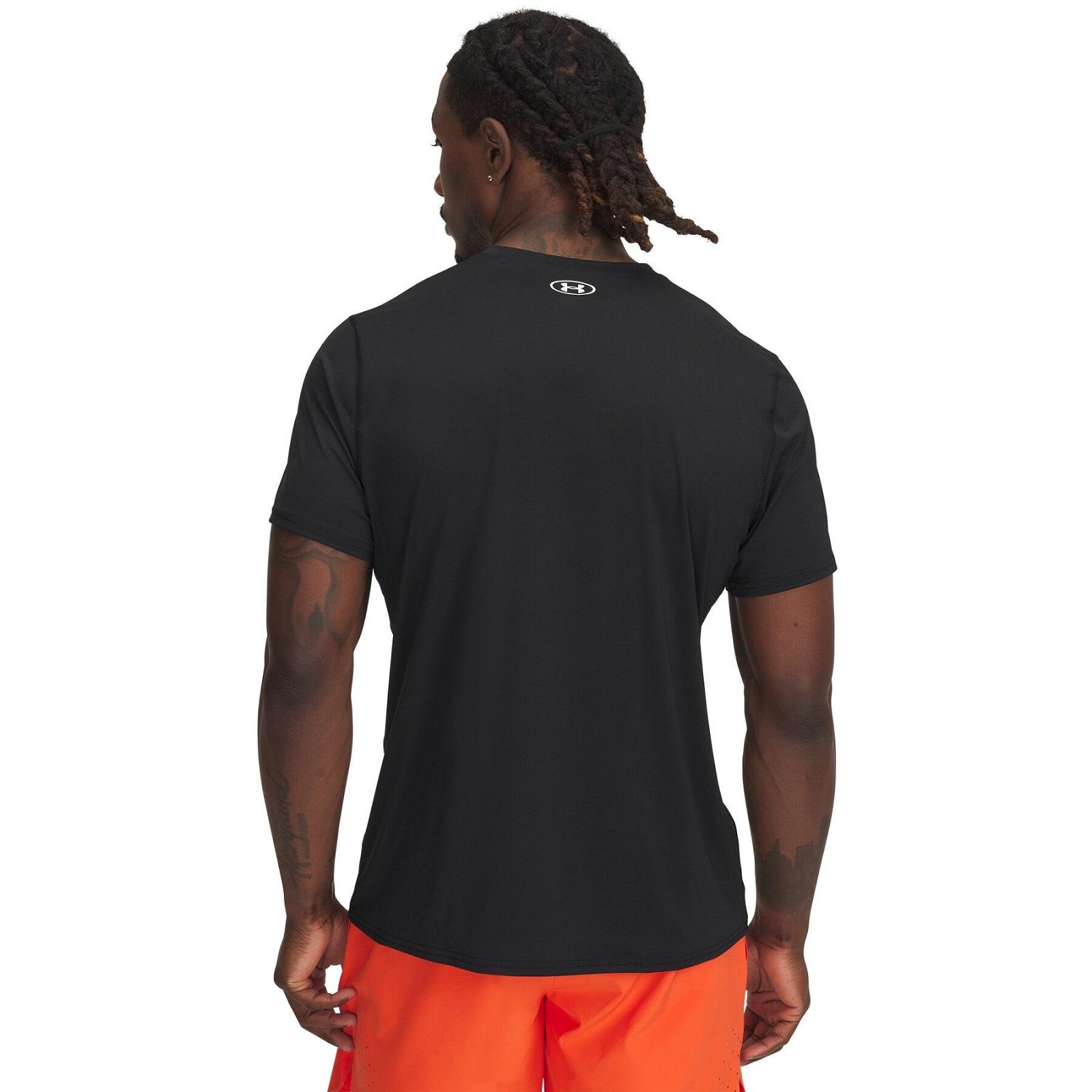 Футболка Under Armour Heatgear Fitted SS Черный, фото №2