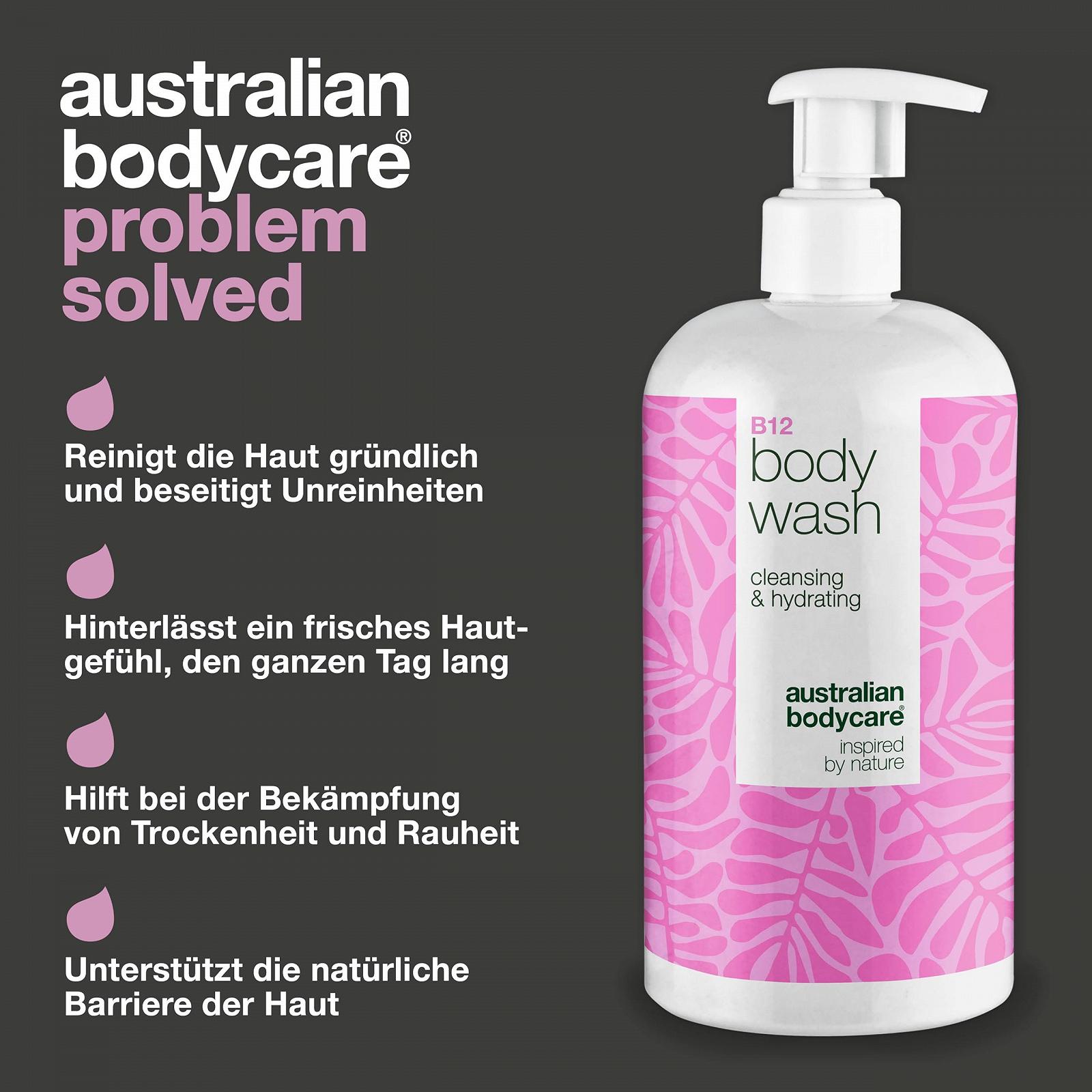 Гель для душа B12 Body Wash Питательный против сухой и зудящей кожи с витамином B12, Цинком PCA и Аллантоином 500 мл, фото №3 Гель для душа B12 Body Wash Питательный против сухой и зудящей кожи с витамином B12, Цинком PCA и Аллантоином 500 мл, фото №3