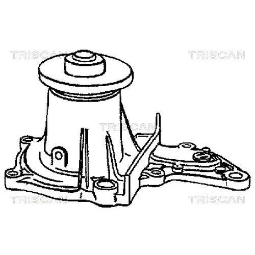 Насос водяний системи охолодження TRISCAN 8600 13003 для TOYOTA, фото №2
