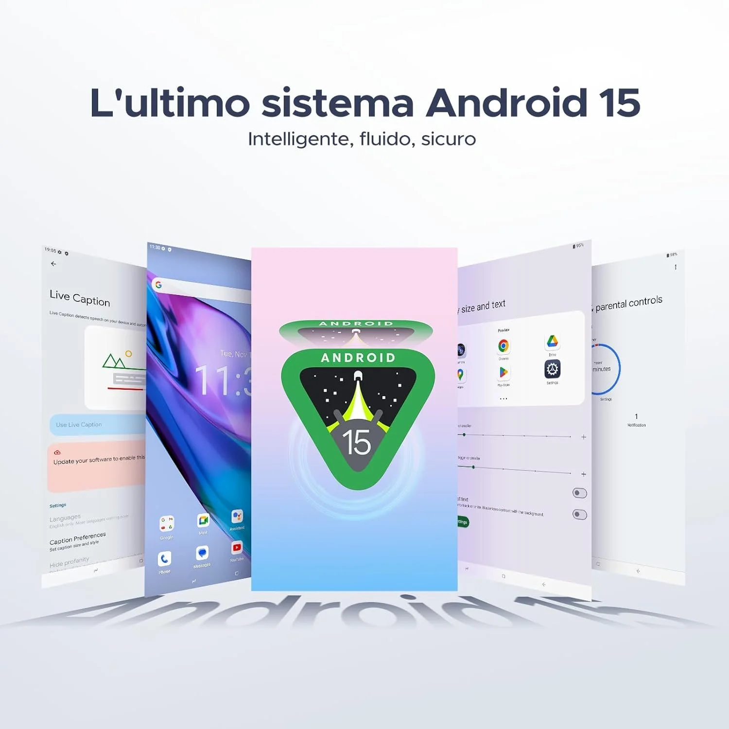 Планшет DOOGEE Tab A9 Pro 10.1'' 4+16/128 ГБ 4G 4-ядер Android 15 Черно-голубой, фото №4