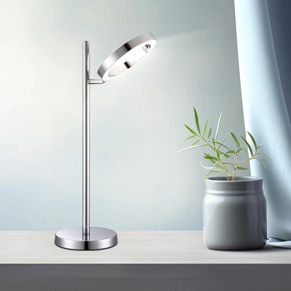 Настольная лампа Globo Orell LED 9 Вт 600 лм Chrome, фото №5