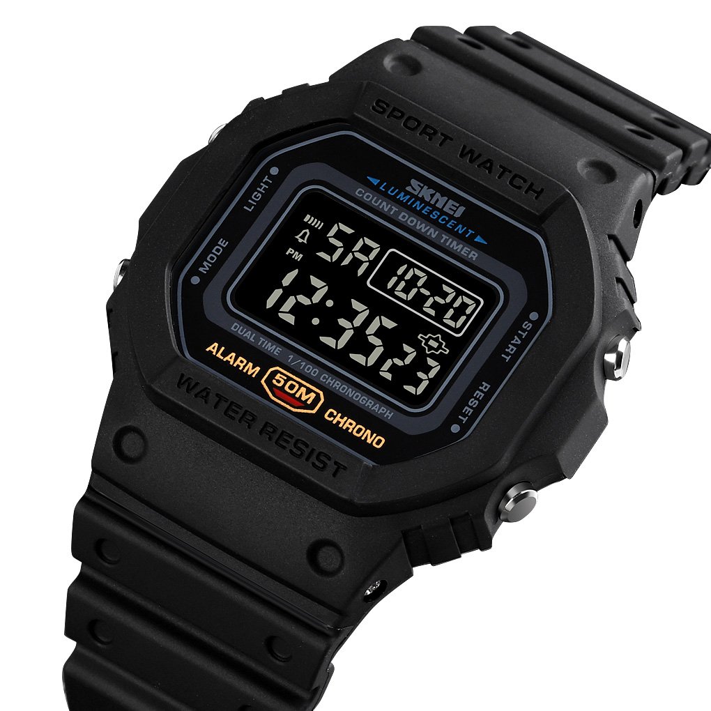 Годинник Skmei 1628 All Black, фото №2