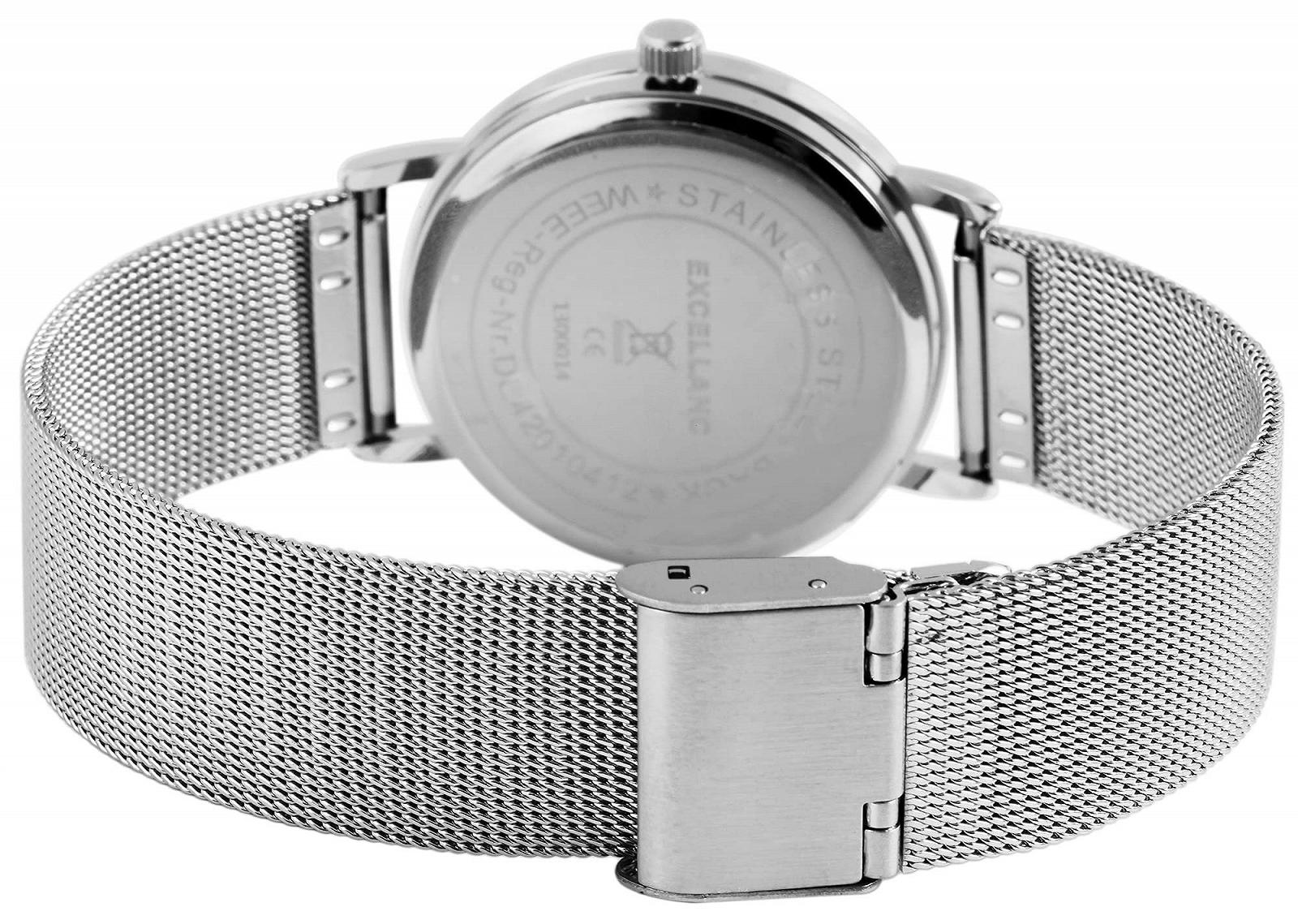 Годинник Excellanc жіночий 1300013 Аналоговий Кварцовий Сталевий Сітчастий Ремінець, фото №3 Годинник Excellanc жіночий 1300013 Аналоговий Кварцовий Сталевий Сітчастий Ремінець, фото №3