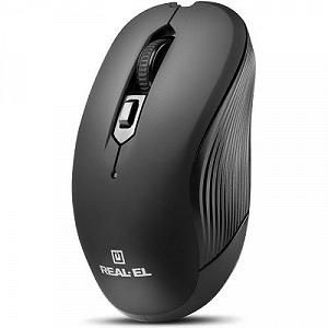 Мышка REAL-EL RM-331W Wireless Black (EL123200044) цена на synthetic.ua - Фото 1 Мышка REAL-EL RM-331W Wireless Black (EL123200044) synthetic.ua - Фото 1