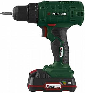 Аккумуляторная дрель Parkside PBSA 20 с аккумулятором и зарядным устройством synthetic.ua - Фото 1