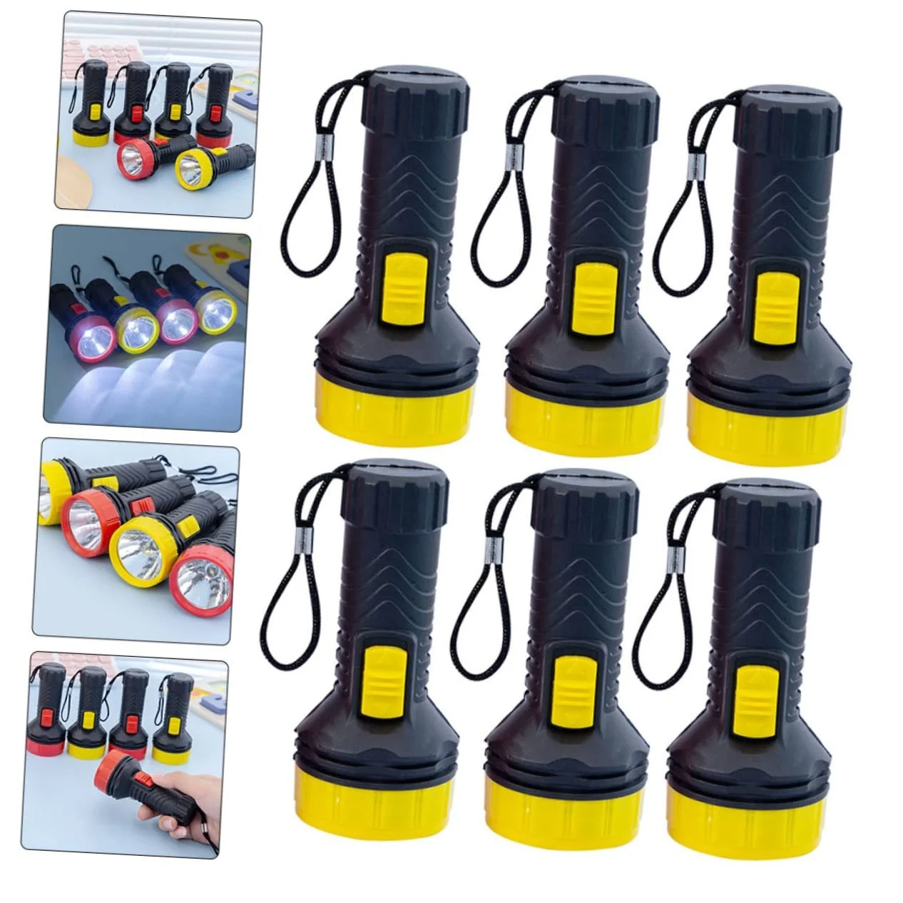 Міні ліхтарик LED пластиковий ABS (6 шт.), фото №8