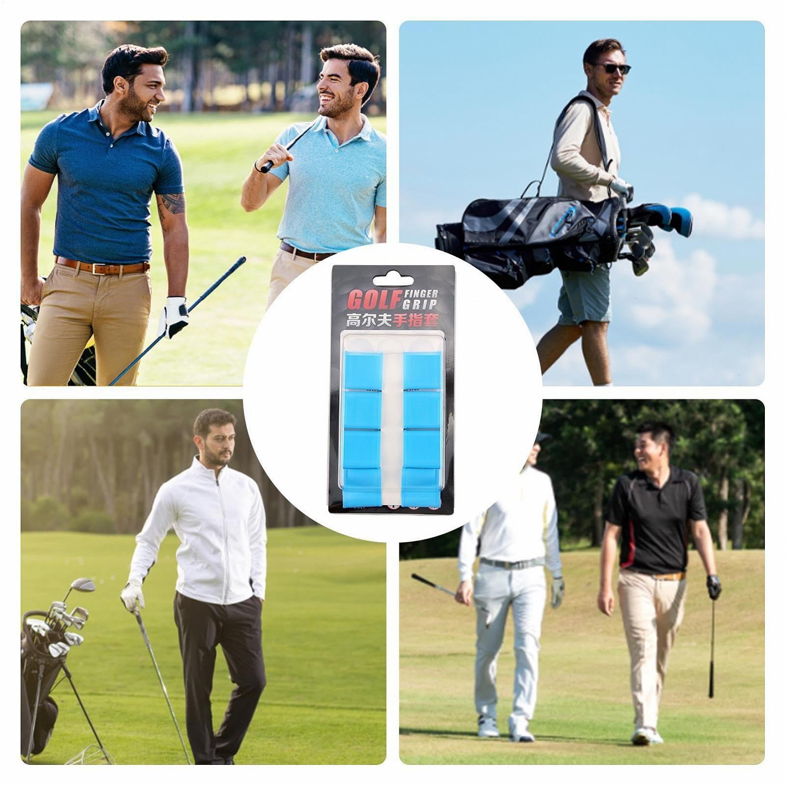 Силіконові накладки на пальці для гольфу, 8 шт., фото №6
