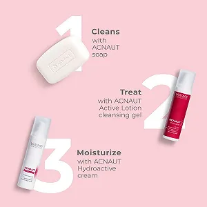 Набір Biotrade Acne Out 3 Easy Steps Засіб для лікування акне для здорової шкіри synthetic.ua - Фото 1