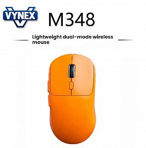 Миша безпровідна VYNEX M348 6400DPI 1000Hz 500mAh Orange synthetic.ua - Фото 1