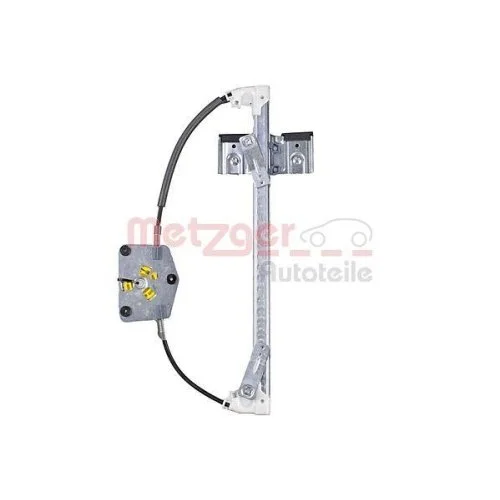 Склопідйомник METZGER 2160734 Оригінальна запчастина для SKODA передній правий, фото №2