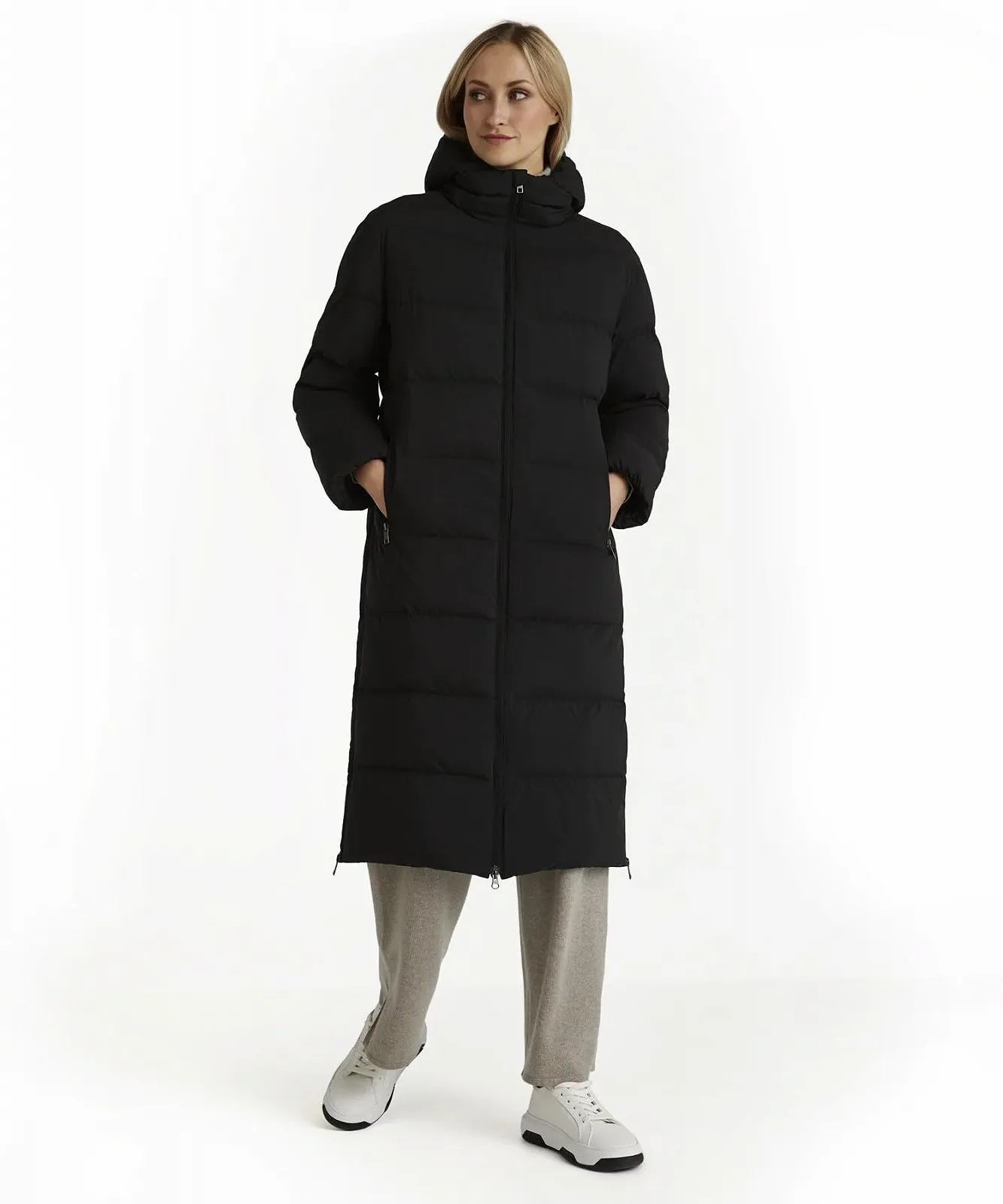 Пуховик FALKE Жіночий Теплий Вітрозахисний З Підкладкою Дихаючий Швидковисихаючий З Перероблених Матеріалів, фото №3 Пуховик FALKE Жіночий Теплий Вітрозахисний З Підкладкою Дихаючий Швидковисихаючий З Перероблених Матеріалів, фото №3