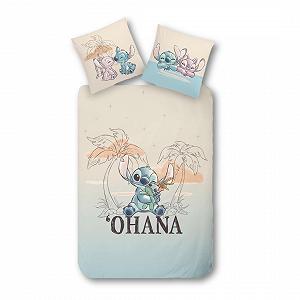 Постільна білизна MTOnlinehandel дитяча Ohana Lilo & Stitch 135 x 200 см, 80 x 80 см бавовна - Фото 1