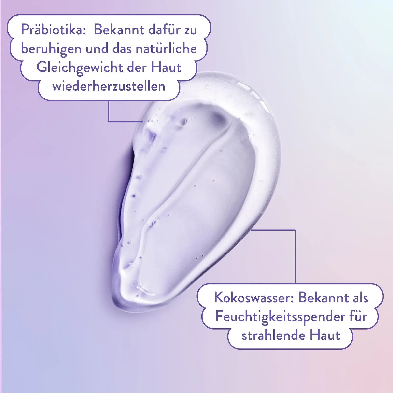 Гель для вмивання Bioré Hydrate and Glow для сухої, чутливої та зневодненої шкіри з кокосовою водою та пребіотиками 200 мл, фото №5