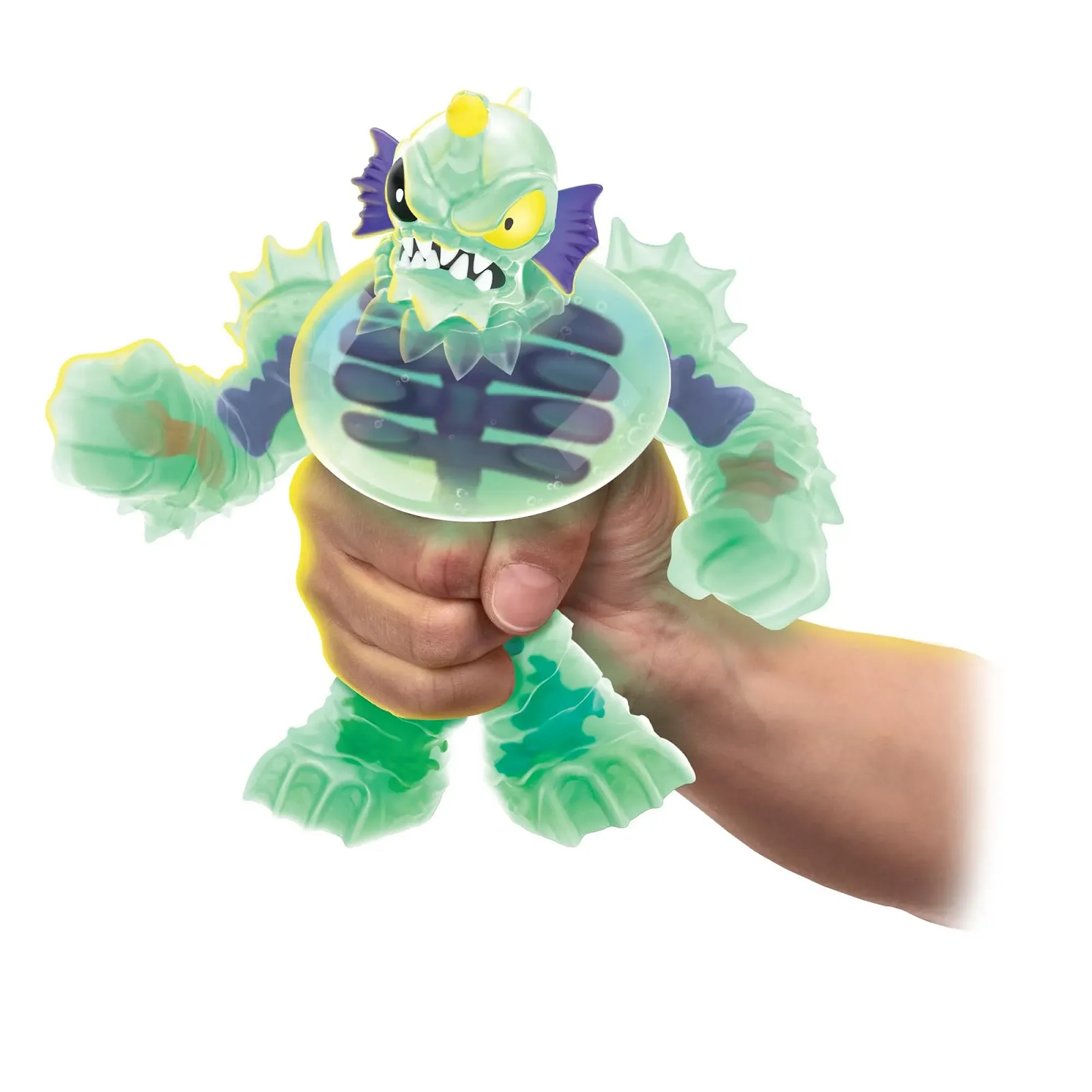 Набор фигурок Heroes of Goo Jit Zu Deep Goo Sea Ice Blast Blazagon vs Horriglow Super Stretchy, фото №6 Набор фигурок Heroes of Goo Jit Zu Deep Goo Sea Ice Blast Blazagon vs Horriglow Super Stretchy, фото №6