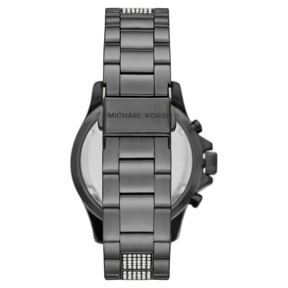 Женские часы-хронограф Michael Kors Everest с браслетом из нержавеющей стали, ацетата или кожаным ремешком, фото №3 Женские часы-хронограф Michael Kors Everest с браслетом из нержавеющей стали, ацетата или кожаным ремешком, фото №3