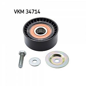 Ролик обводной/направляющий поликлинового ремня SKF VKM 34714 правый - Фото 1