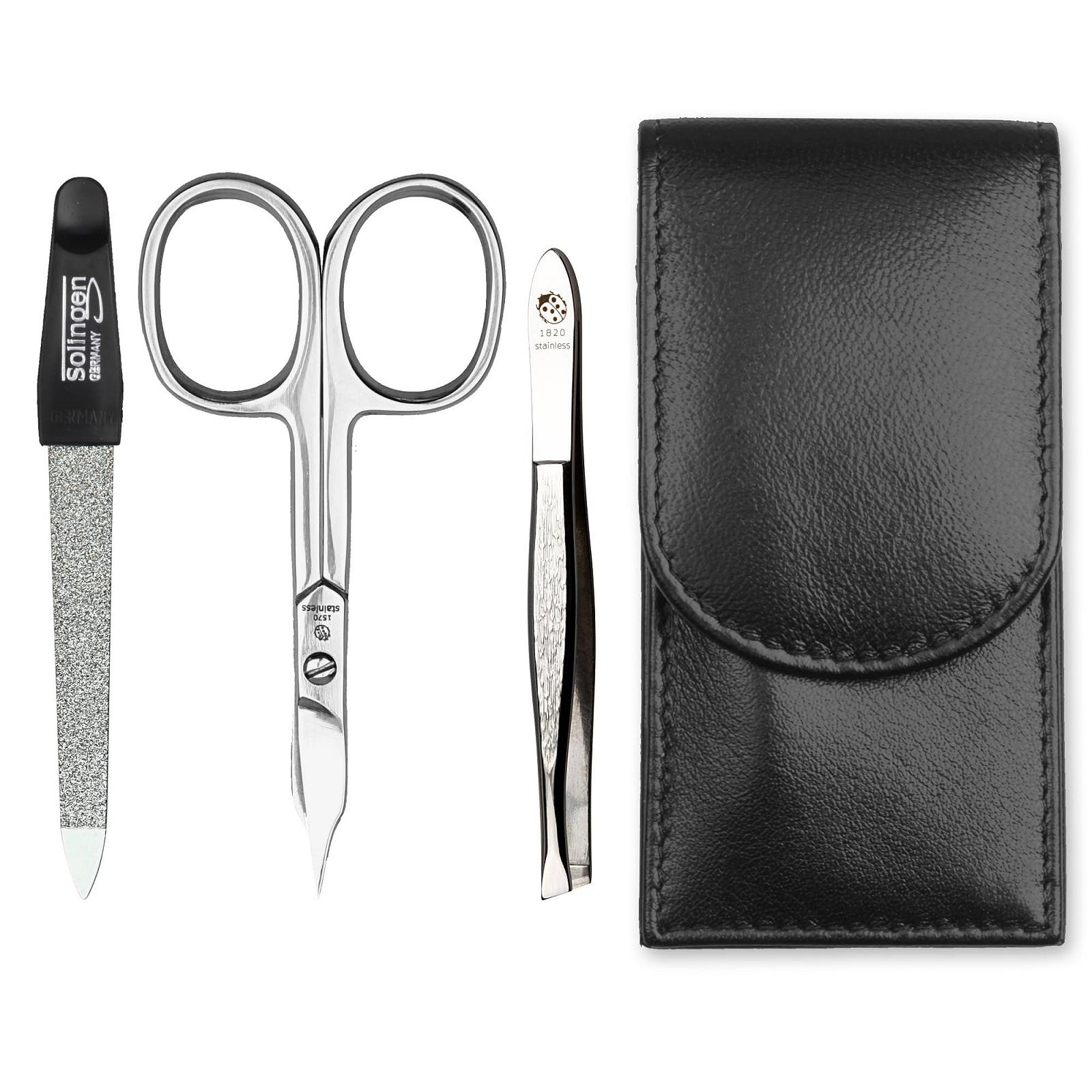 Набір для манікюру Sonnenschein by Hans Kniebes 3 предмети (чорний), фото №1 Набір для манікюру Sonnenschein by Hans Kniebes 3 предмети (чорний), фото №1