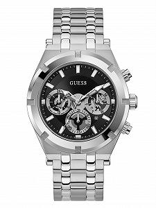 Часы Guess Men's Silver-Tone Multifunction One - Фото 1