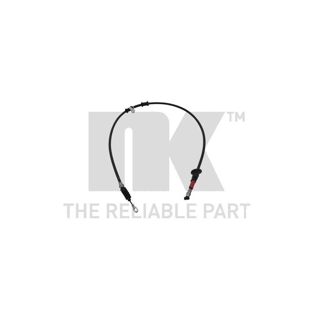 Трос стоянкового гальма NK 903025 для MITSUBISHI лівий, фото №1