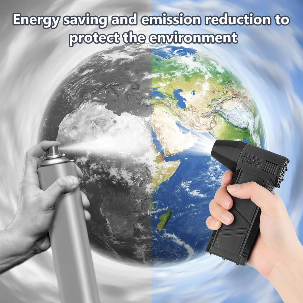 Электрическая воздуходувка URAQT 130,000 RPM 8000 mAh, фото №8 Электрическая воздуходувка URAQT 130,000 RPM 8000 mAh, фото №8