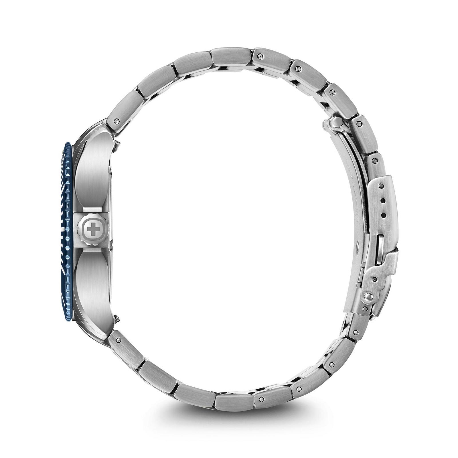 Годинник WENGER Seaforce Чоловічі Спортивні Маленькі Водонепроникні 200 м/20 ATM Діаметр 35 мм Аналоговий Кварцевий Нержавіюча сталь, фото №4