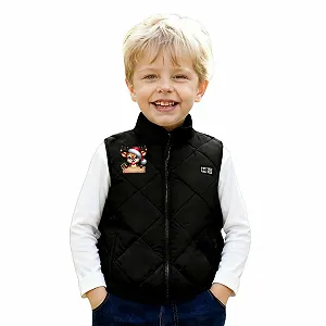 Жилет з підігрівом для хлопчиків Generisch Intelligente aufladbare wärmende Thermounterwäsche ärmellose Jacke для холодної зимової погоди - Фото 1