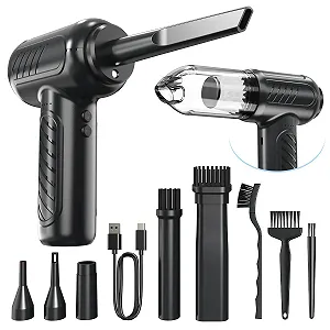 Електрична повітродувка для пилу GOAMGE 3 рівні 110 000 RPM 9000 mAh 2-в-1 для ПК - Фото 1