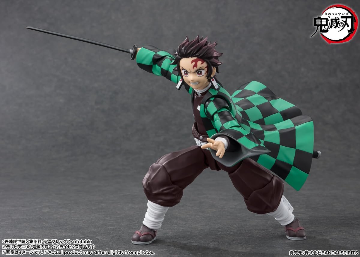 Фигурка Bandai Spirits Demon Slayer: Kimetsu no Yaiba S.H. Figuarts Тандзиро Камадо, 14 см, фото №7