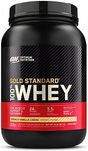 Протеин Optimum Nutrition Gold Standard 100 Whey 908 g French Vanilla Crème EU - Фото 1
