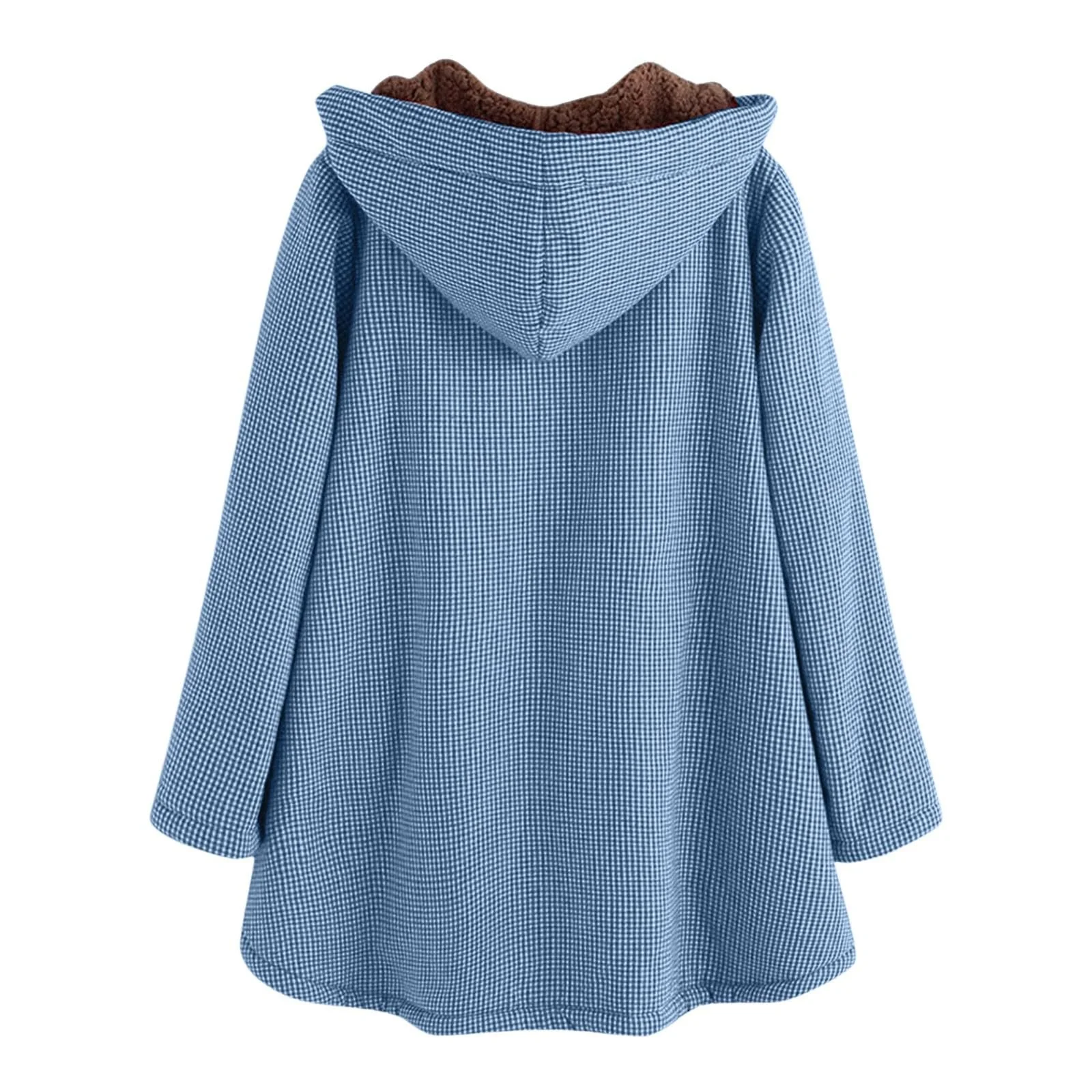 Жіноче пальто Однотонне Довгий рукав, фото №2 Жіноче пальто Однотонне Довгий рукав, фото №2