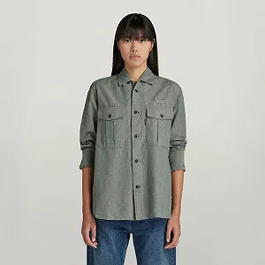Купити Жіноча сорочка G-Star RAW Officer Boyfriend Shirt - L - Фото 1 Жіноча сорочка G-Star RAW Officer Boyfriend Shirt - L - Фото 1