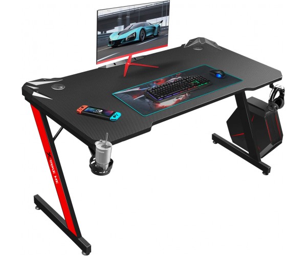 Стіл ігровий XTRIKE ME DK-02 Gaming Desk Black 110x60x74мм, фото №7