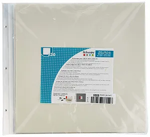 Листы для фотоальбома Artemio 30 прозрачных листов 30,5 x 30,5 см - Фото 1