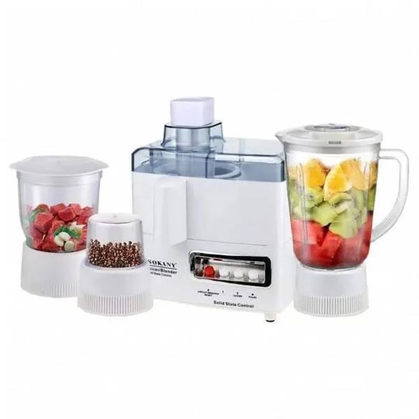 Соковыжималка 4в1 800Вт SOKANY SK-4008, фото №1