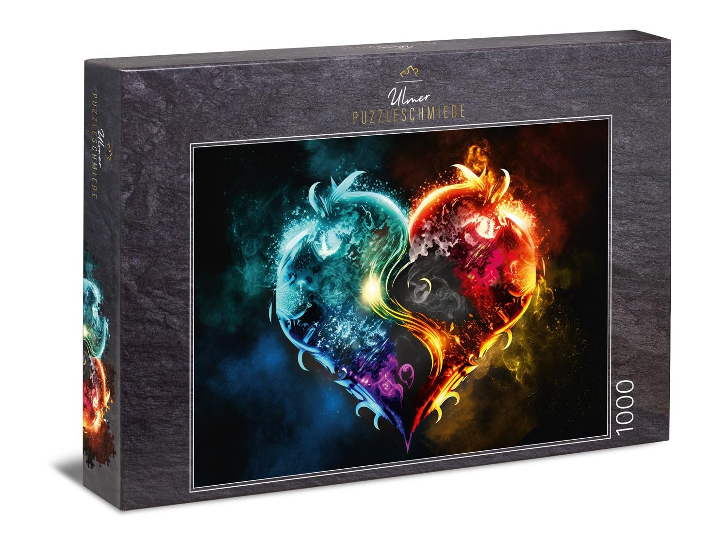 Пазл Ulmer Puzzleschmiede Magic Colours Magic Heart 1000 элементов Германия, фото №1