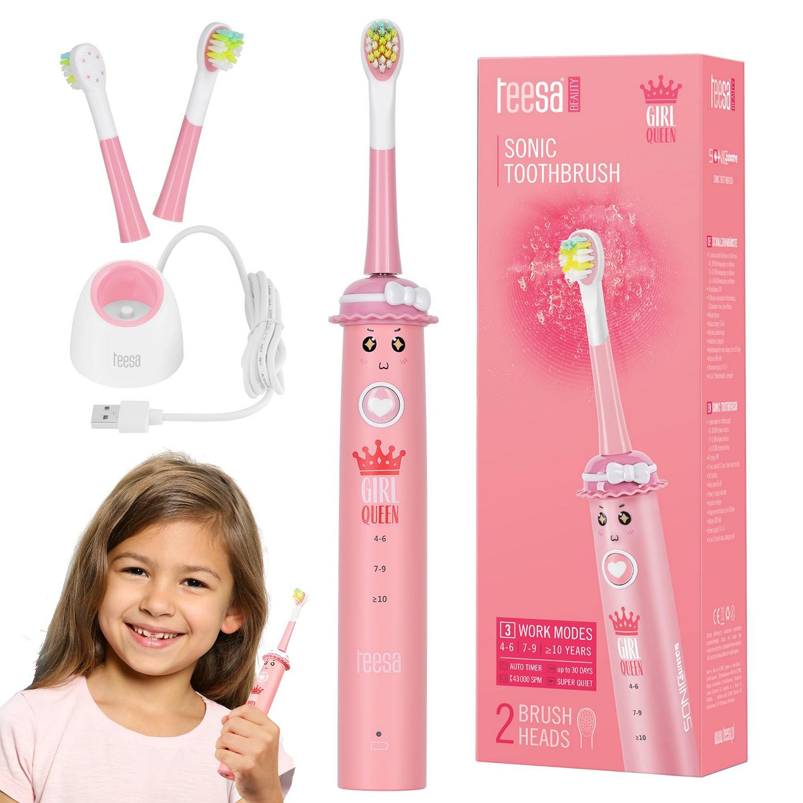 Звуковая зубная щетка Teesa Sonic Junior, электрическая, детская, фото №1