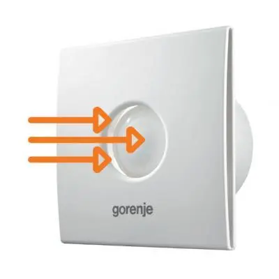 Вытяжной вентилятор Gorenje BVX150STS 25 Вт 210 м3/ч, 1650 об /мин таймер серебро JN63BVX150STS, фото №3 Вытяжной вентилятор Gorenje BVX150STS 25 Вт 210 м3/ч, 1650 об /мин таймер серебро JN63BVX150STS, фото №3