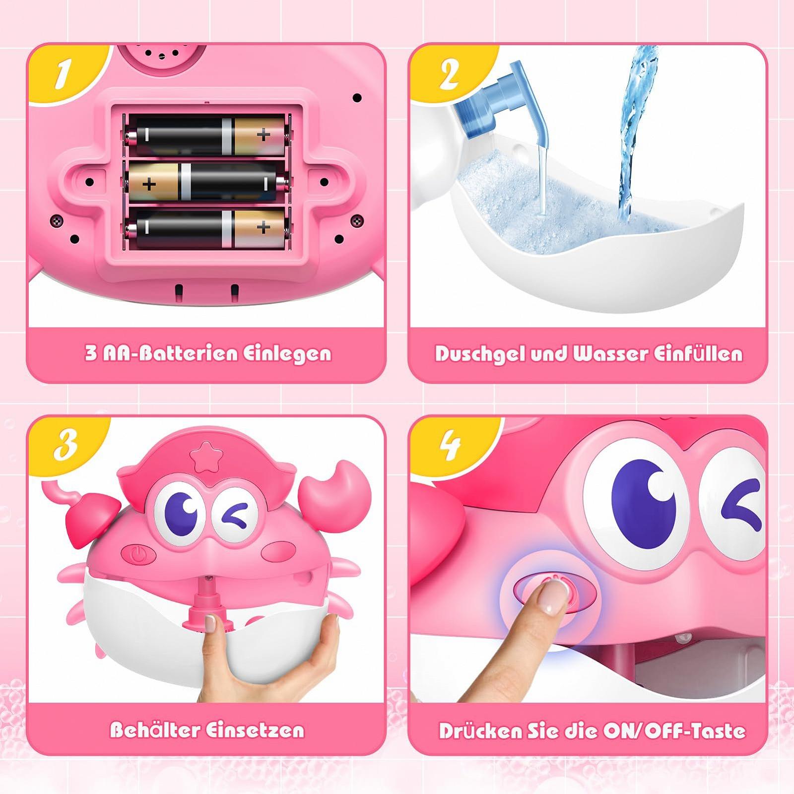 Игрушка для ванны Крабовая Машина для пены для ванны, фото №5