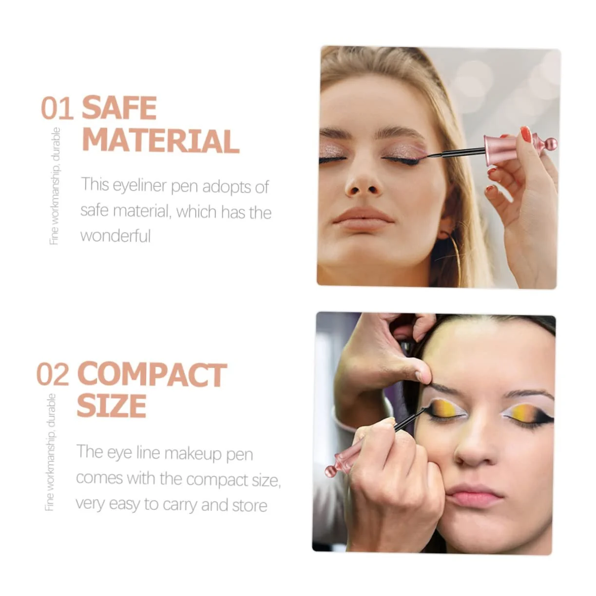 Рідка Підводка Mikinona Magnetic Eyeliner Black, фото №6