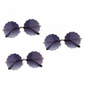 Сонцезахисні окуляри Quincunx 3 PACKOVE Жіночі окуляри Темно-сірий - Фото 1