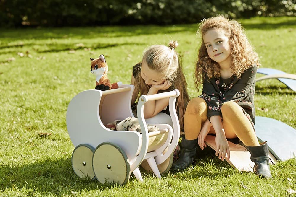 Коляска Kinderfeets Doll's Pram White, фото №5