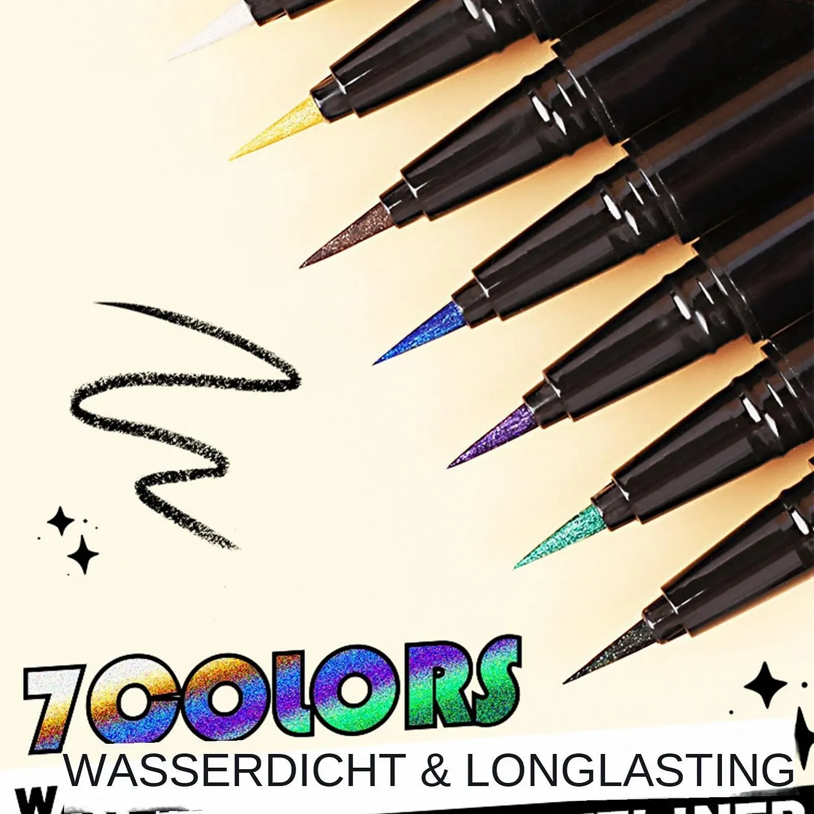 Підводка для очей Youngwier Набір Різнокольорова, фото №2