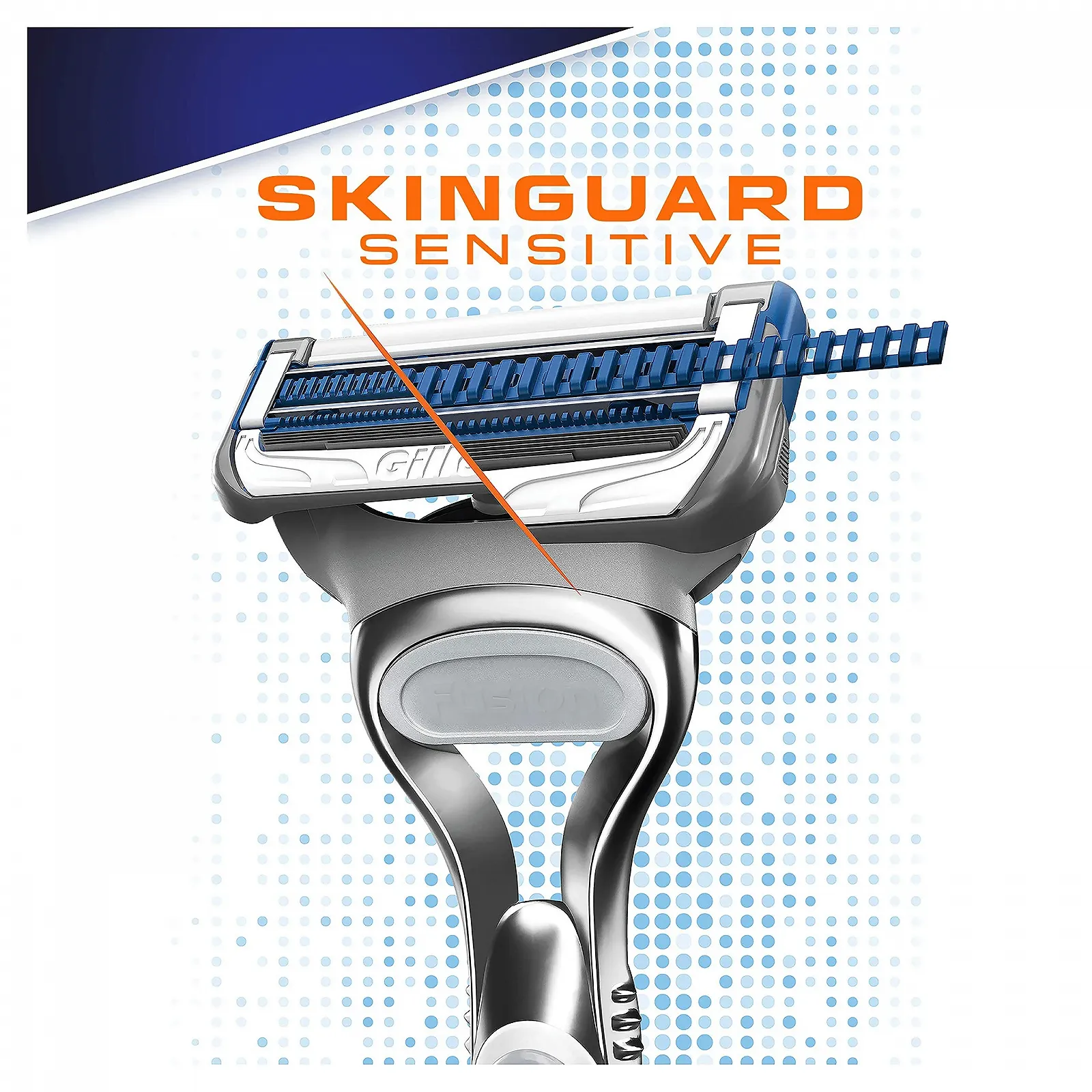 Бритва Gillette SkinGuard для чувствительной кожи + 4 сменных лезвия, фото №2