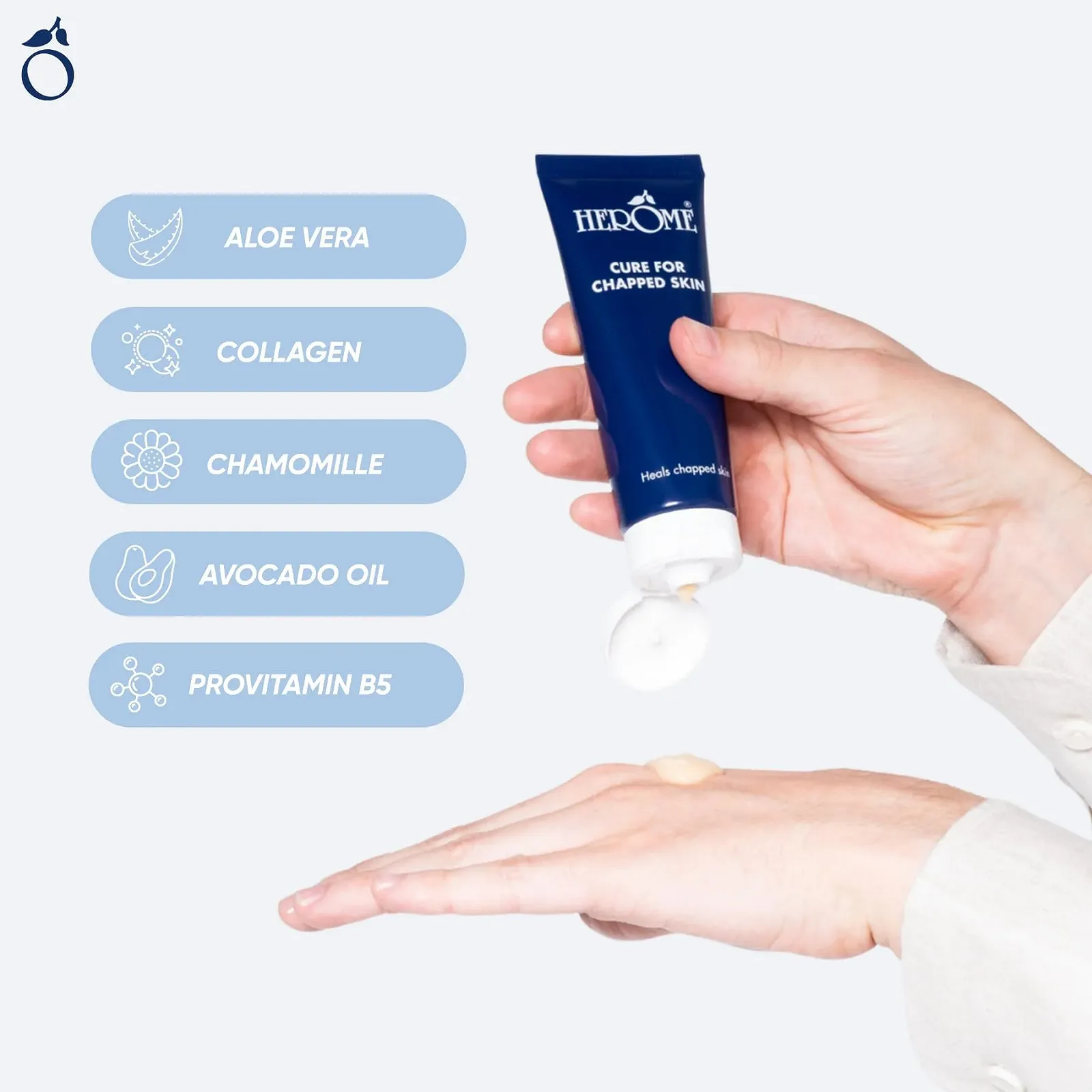 Крем Herôme Cosmetics Cure Для потрісканої шкіри 98г, фото №5