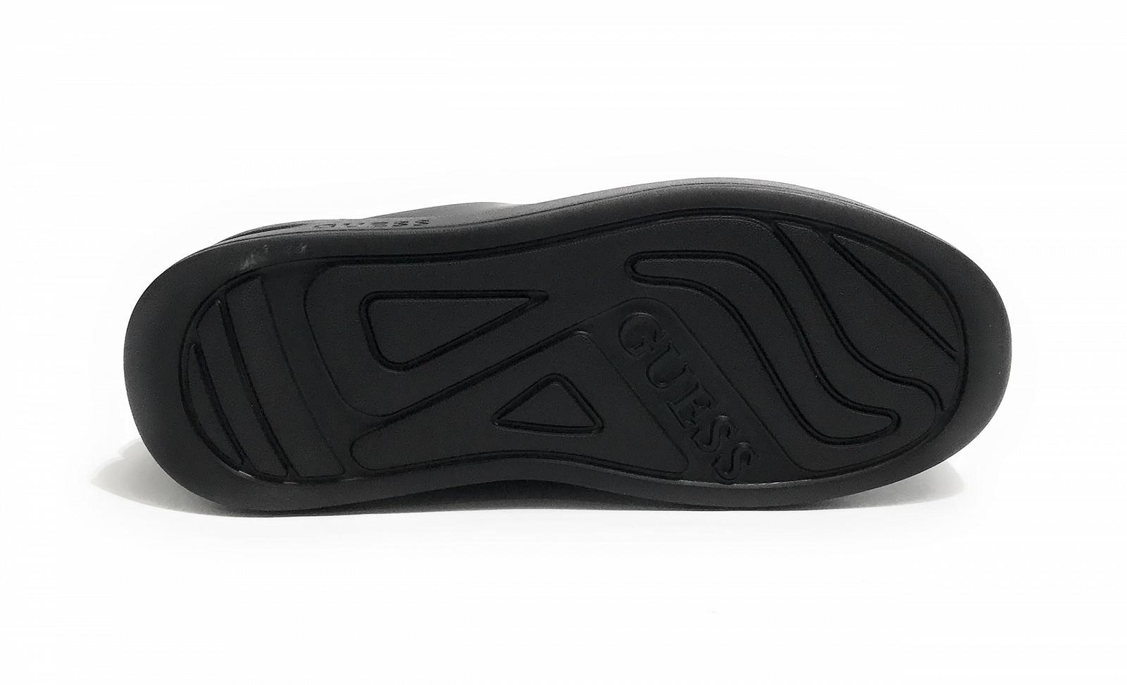 Кросівки GUESS Elbina Carryover Шкіряні Вугільний/Чорний, фото №6