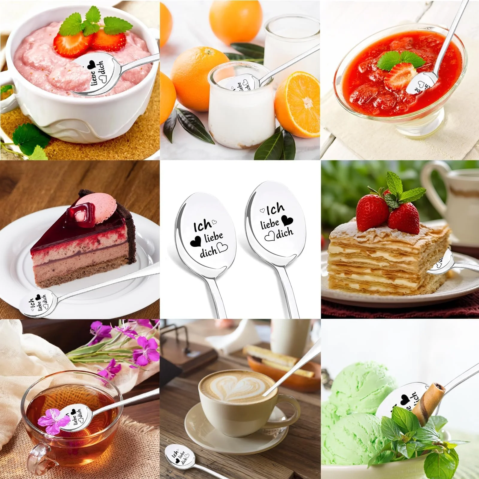 Ложки I Love You, Набір з 2 кавових ложок з гравіюванням I Love You, фото №7 Ложки I Love You, Набір з 2 кавових ложок з гравіюванням I Love You, фото №7