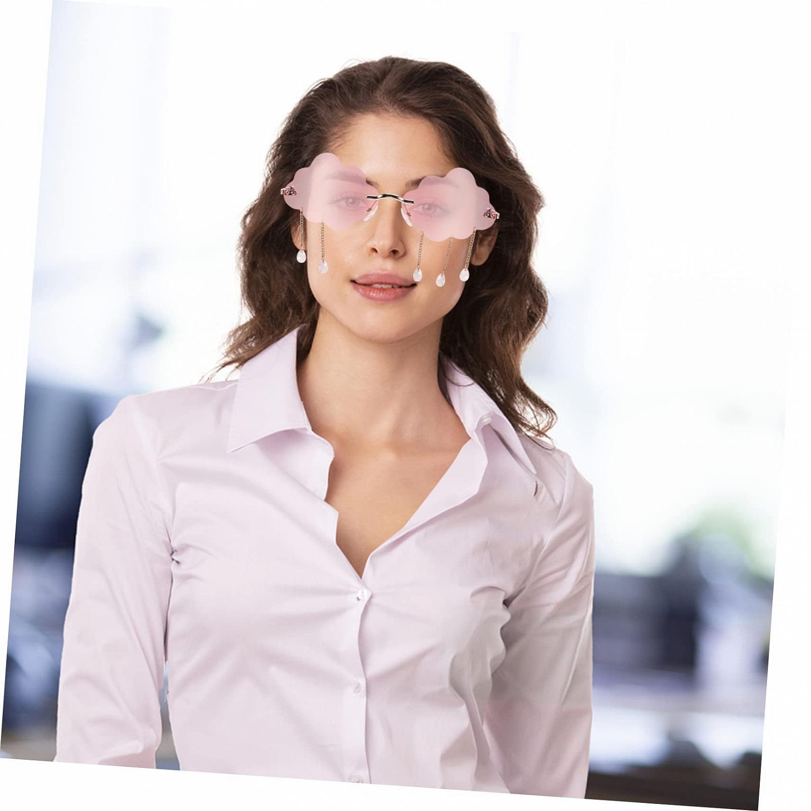 Набір сонцезахисних окулярів PACKOVE, 5 шт, рейв, модні, літні, фото №5