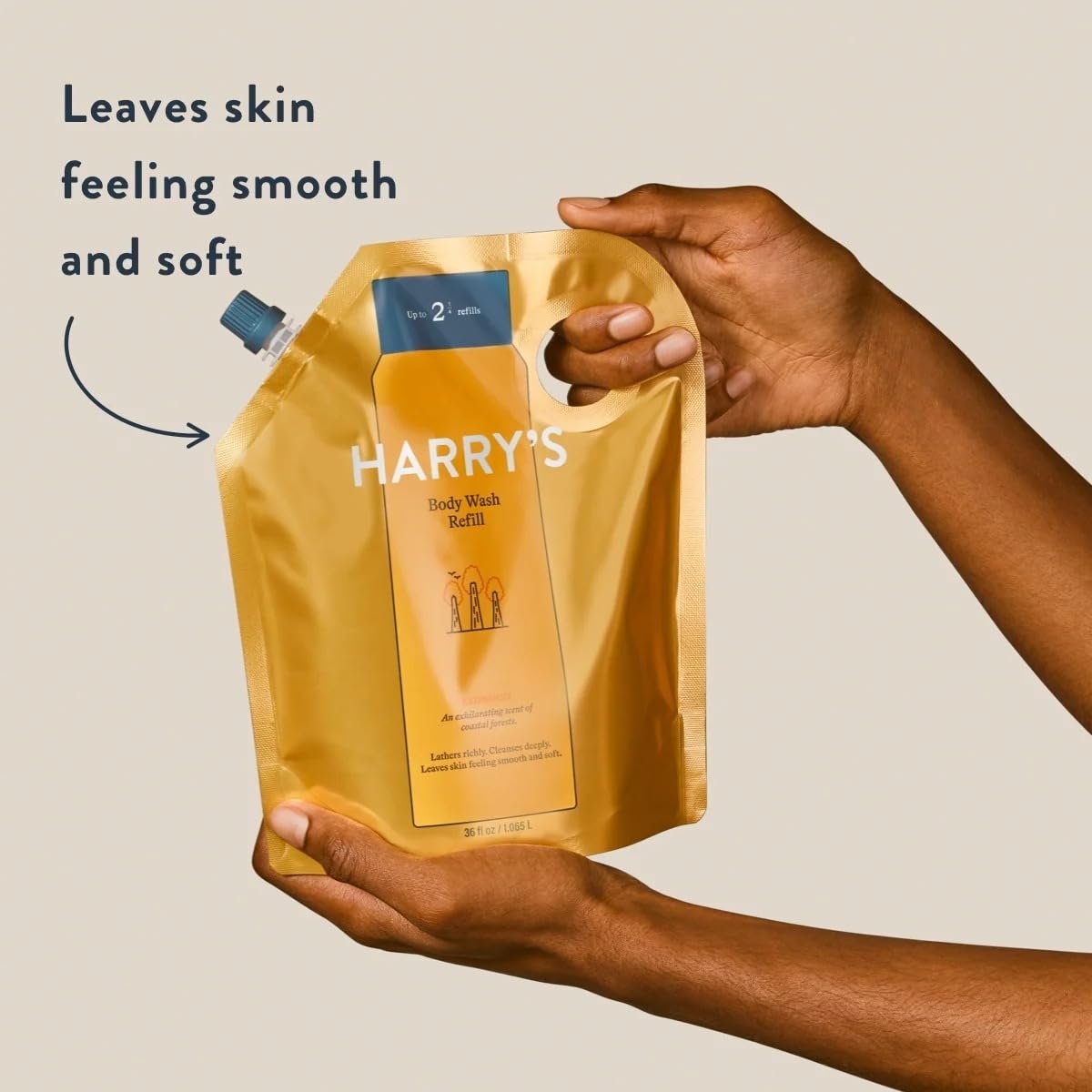 Гель для душу Harry's Sequoia змінний блок 100 мл, фото №5