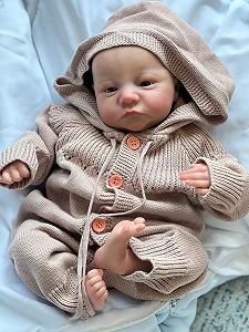 Кукла Reborn мальчик 49 см Реалистичная новорожденная synthetic.ua - Фото 1